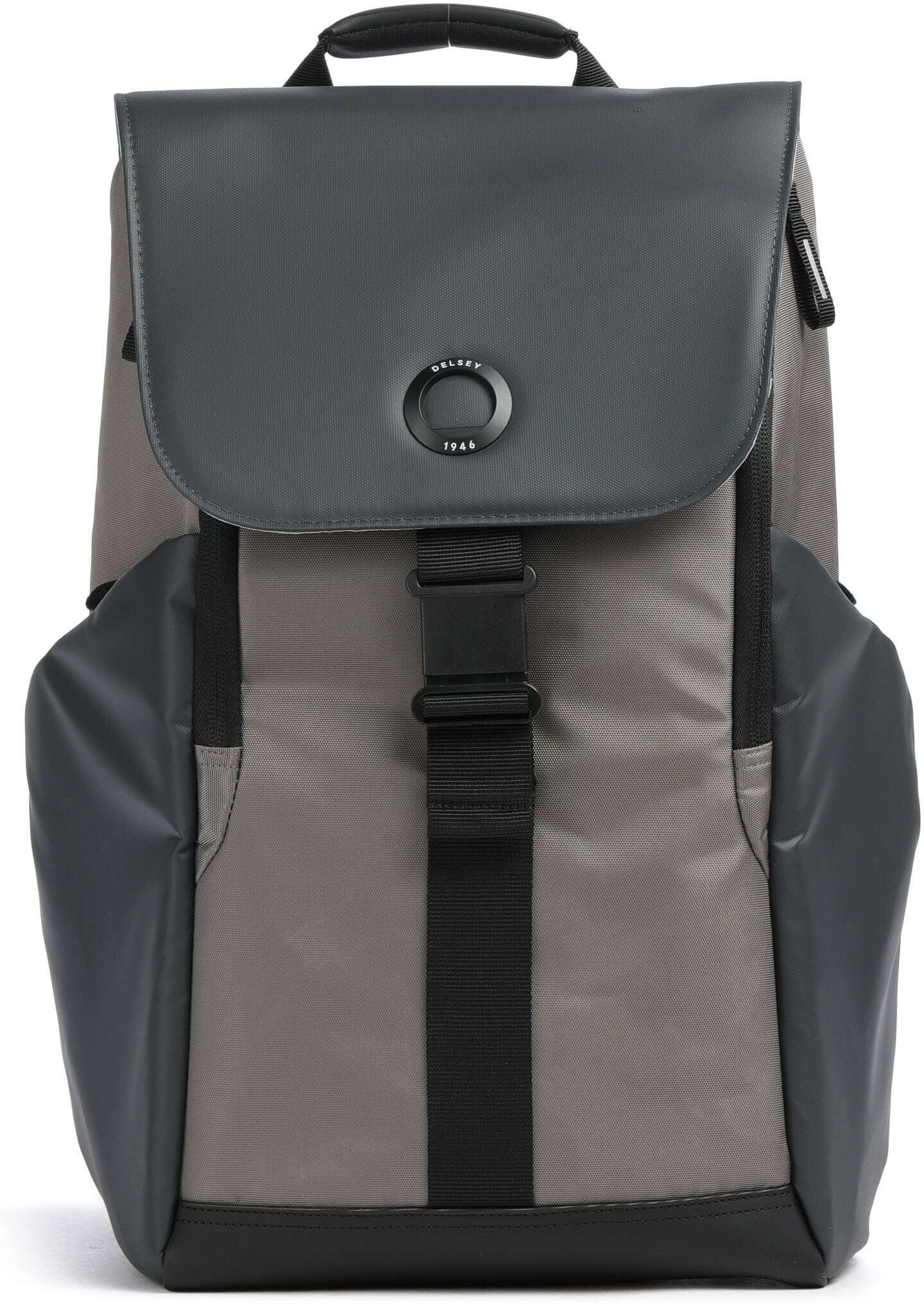 Delsey Paris Securflap Laptop-Rucksack, braun