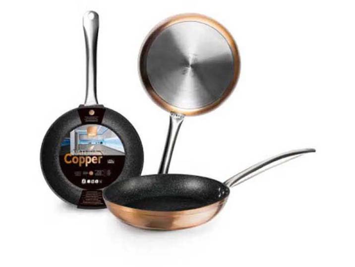 Ibili Natura Copper Koekenpan Ø 28 cm.