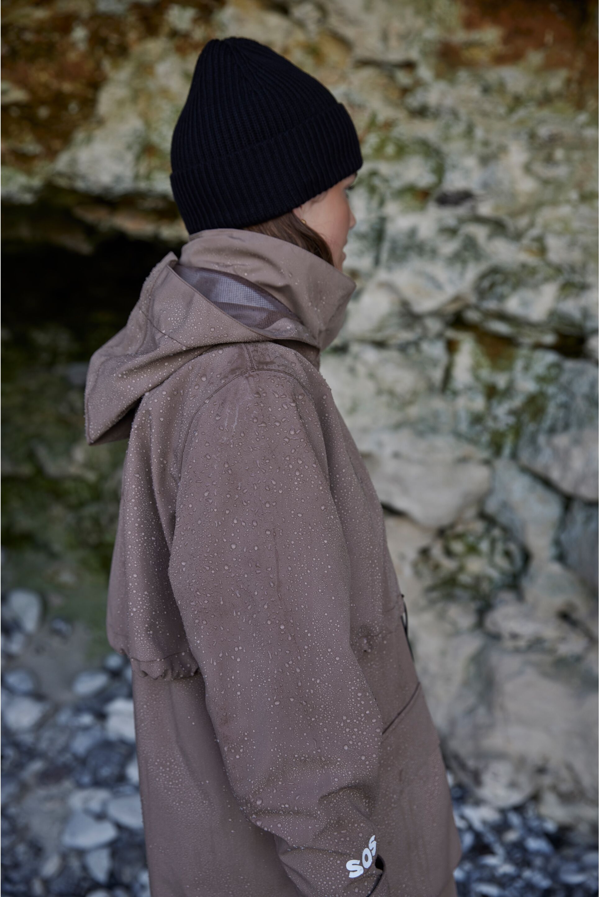 Beanie SOS "Girdwood", Herren, schwarz, Wolle, unifarben, Mützen Beanie, mit atmungsaktiver Eigenschaft