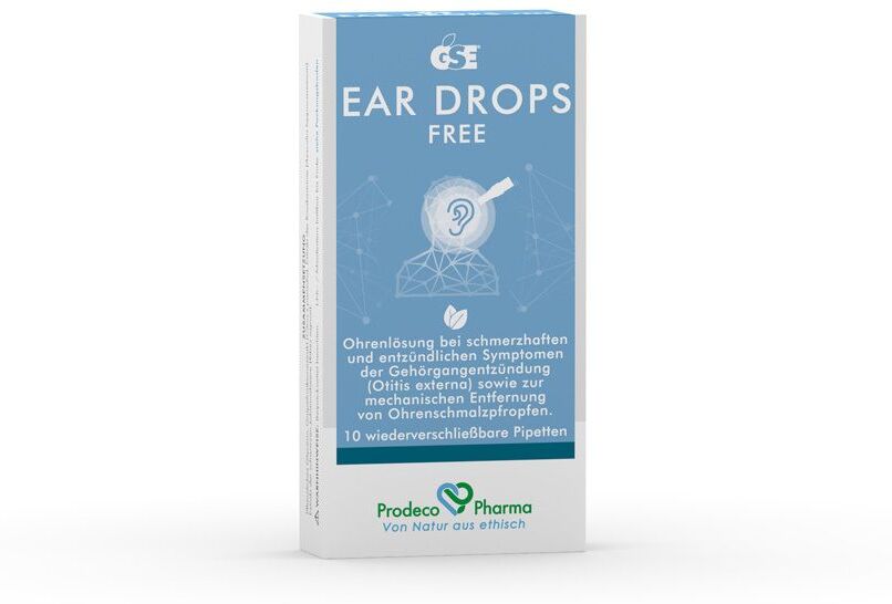 BIOTIC+ GSE Ear Drops free Ohrentropfen 10x0,3 ml