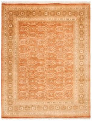 SAFAVIEH Couture Hand-knotted Heirloom Zhane Traditional Oriental Wool Rug with Fringe