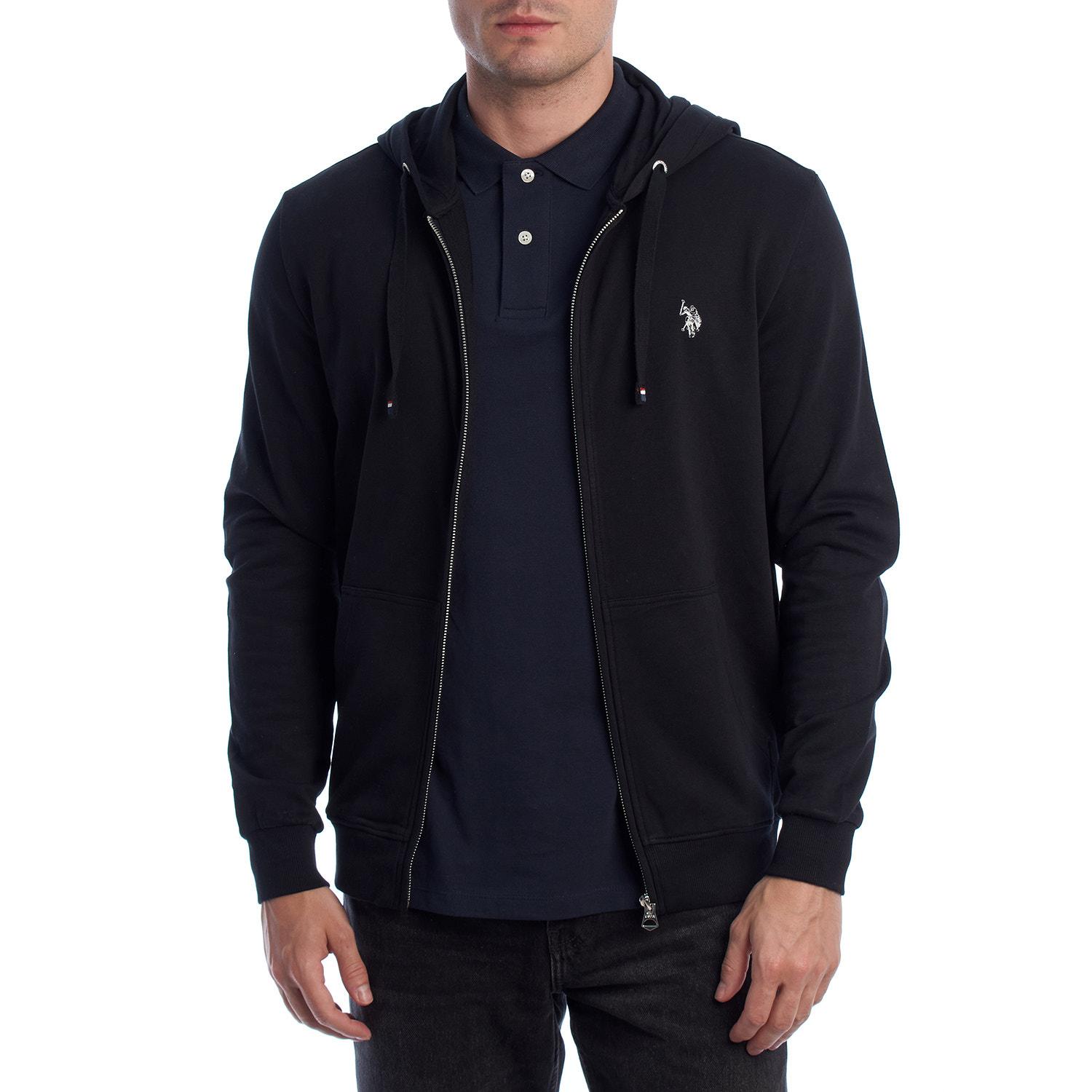 Herren-Kapuzenpullover mit Reißverschluss US41162009
