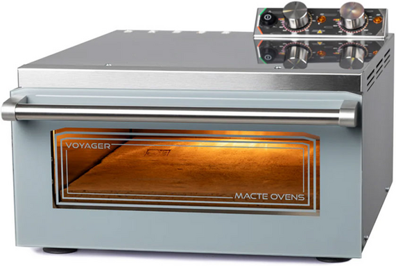 Macte Ovens Voyager TWIN Grigio - Forno Elettrico per pizza - 2975 W