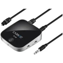 NoName Bluetooth Transmiter BT-269 VysÃ­laÄ a pÅ™ijÃ­maÄ (Sender & Empfänger), Bluetooth Adapter, Schwarz, Silber
