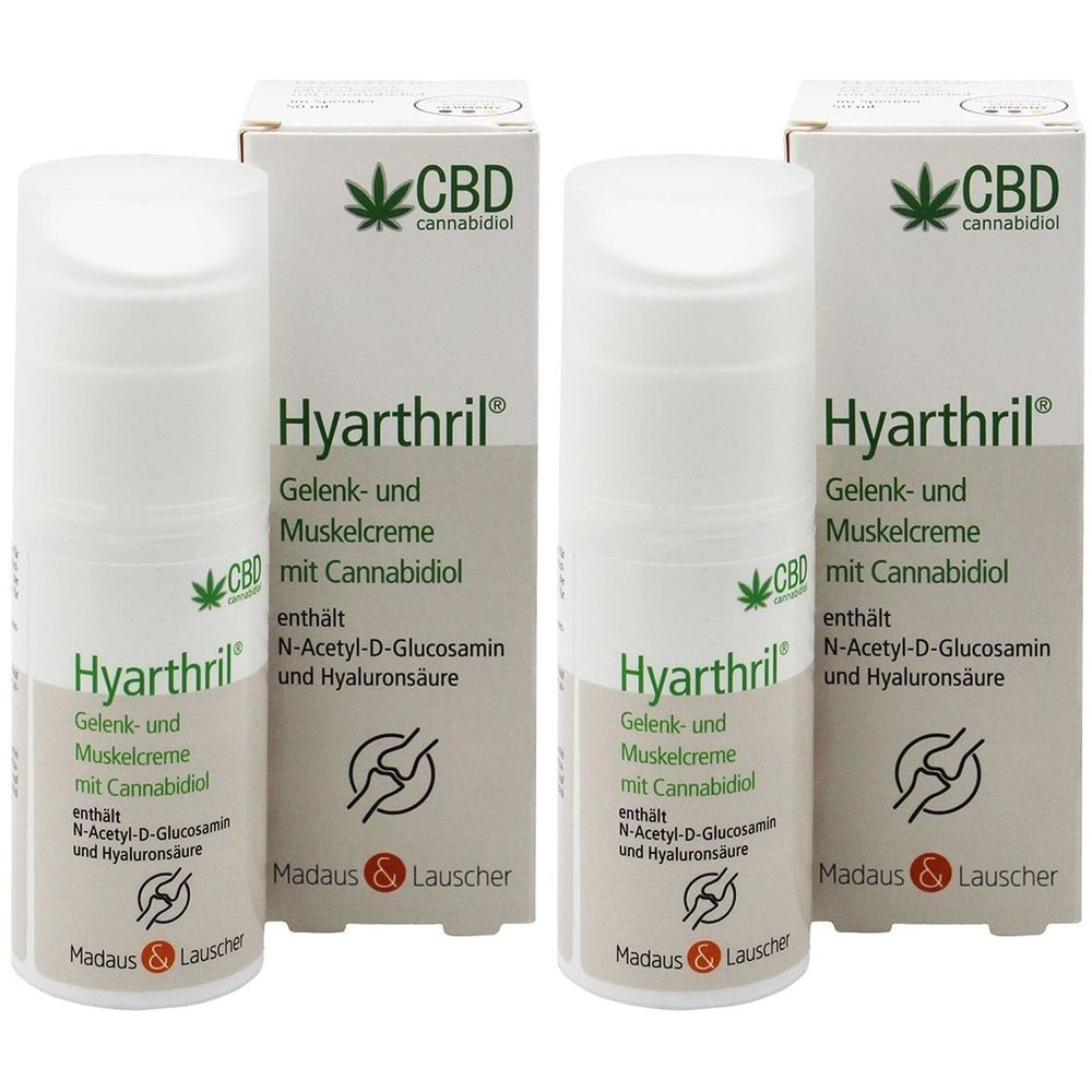 Hyarthril Gelenk-&Musk CAN x2 2x50 ml Creme