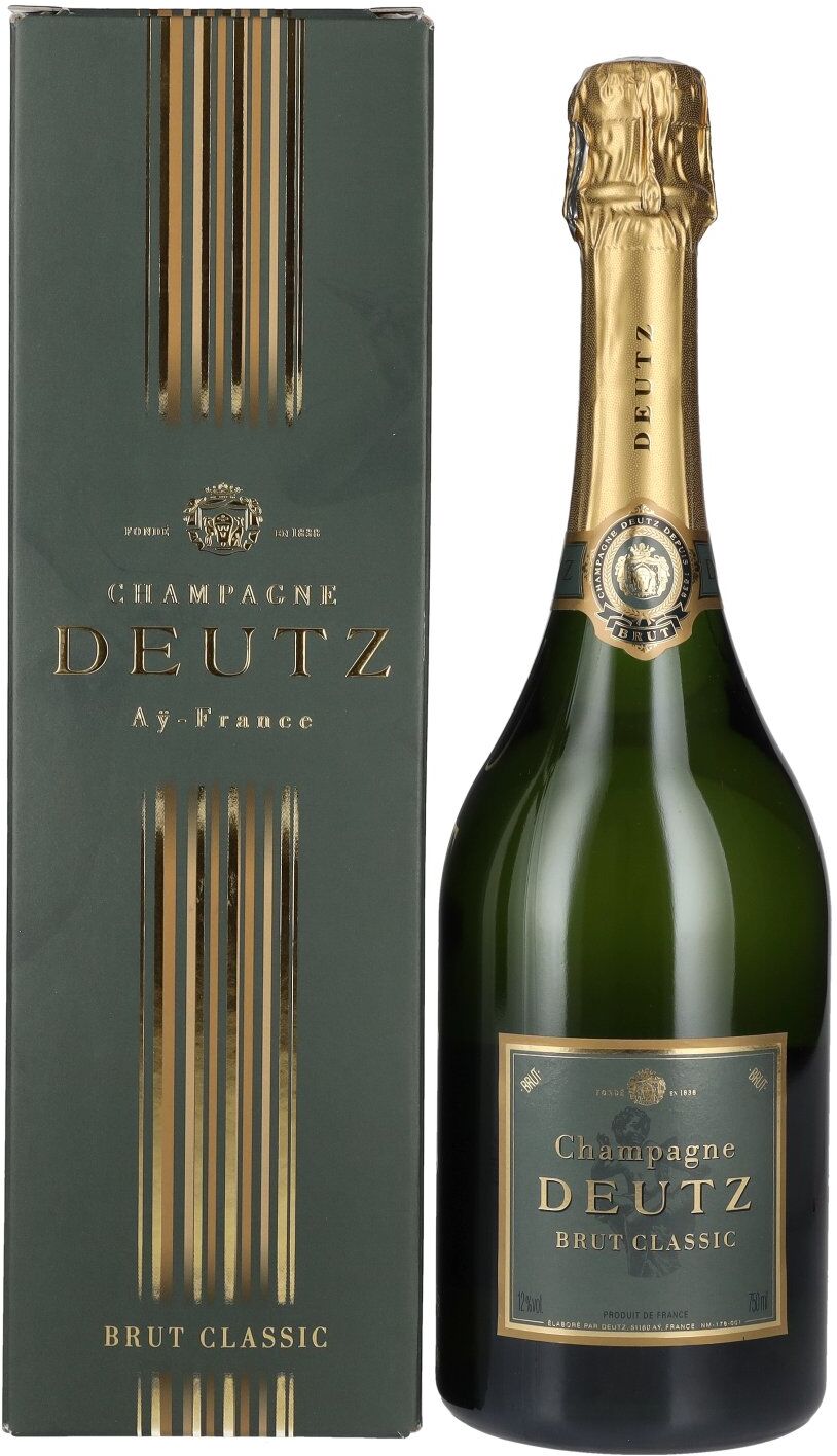 Champagne Deutz Deutz Champagne Classic Brut 12% Vol. 0,75l in Geschenkbox