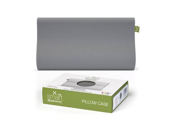 Kissenbezug SMARTSLEEP Smartsleep Kopfkissenbezug Smart Kids Ergonomic 50 x 32 cm, Rosa , grau, Kissenbezüge, Kissenbezug