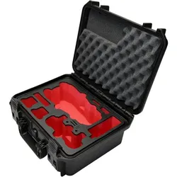 TomCase Mavic 3 Aufbewahrung und Transport für Mavic 3, spezielle Noppe (Drohnen Koffer, DJI Mavic 3), Drohne Tasche, Rot, Schwarz