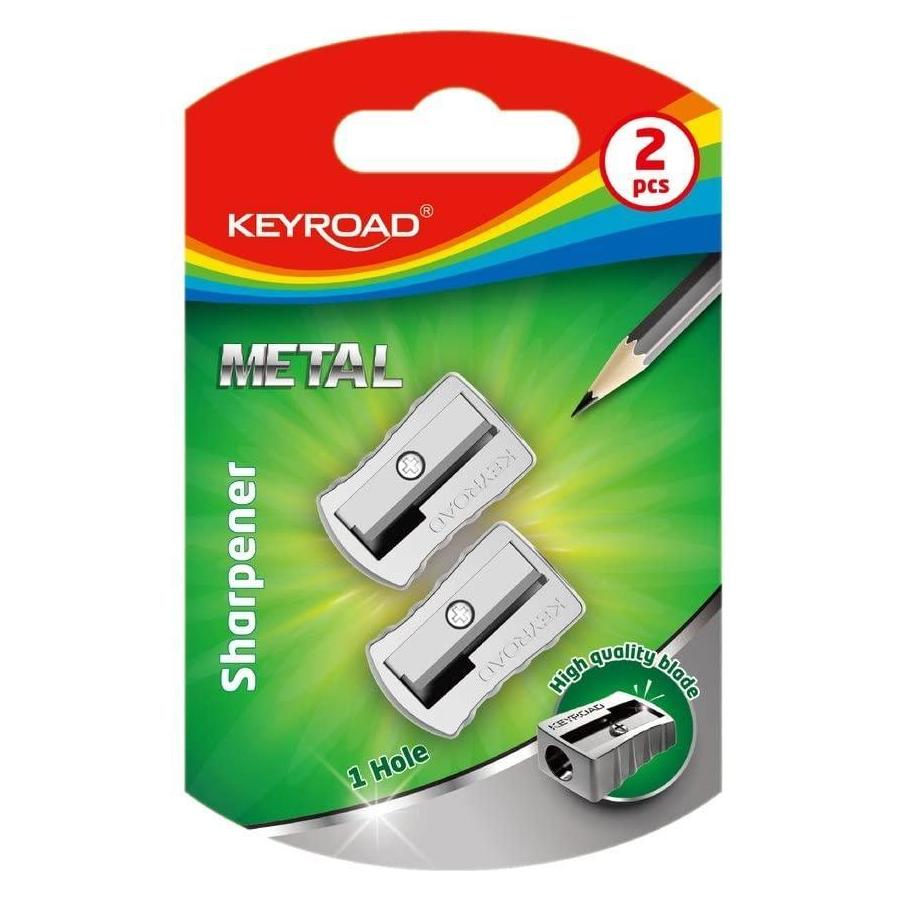 Keyroad Metallschärfer, aluminium, einzeln, 2 stück, blister (41326267)