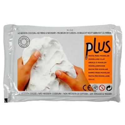 Creativ Company Selbsthärtender Ton, Weiß, 1000 g
