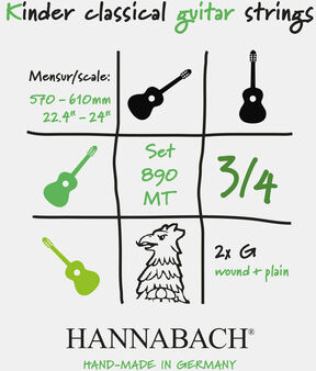 Hannabach 890MT 3/4