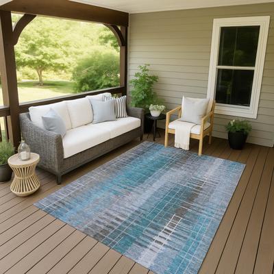 Addison Rugs Machine Washable Indoor/ Outdoor Contemporary Aaron Chantille Rug