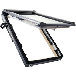 Roto Dachfenster Designo R88C H200 Comfort Verglasung Holz Fenster, 134x140 cm (13/14)