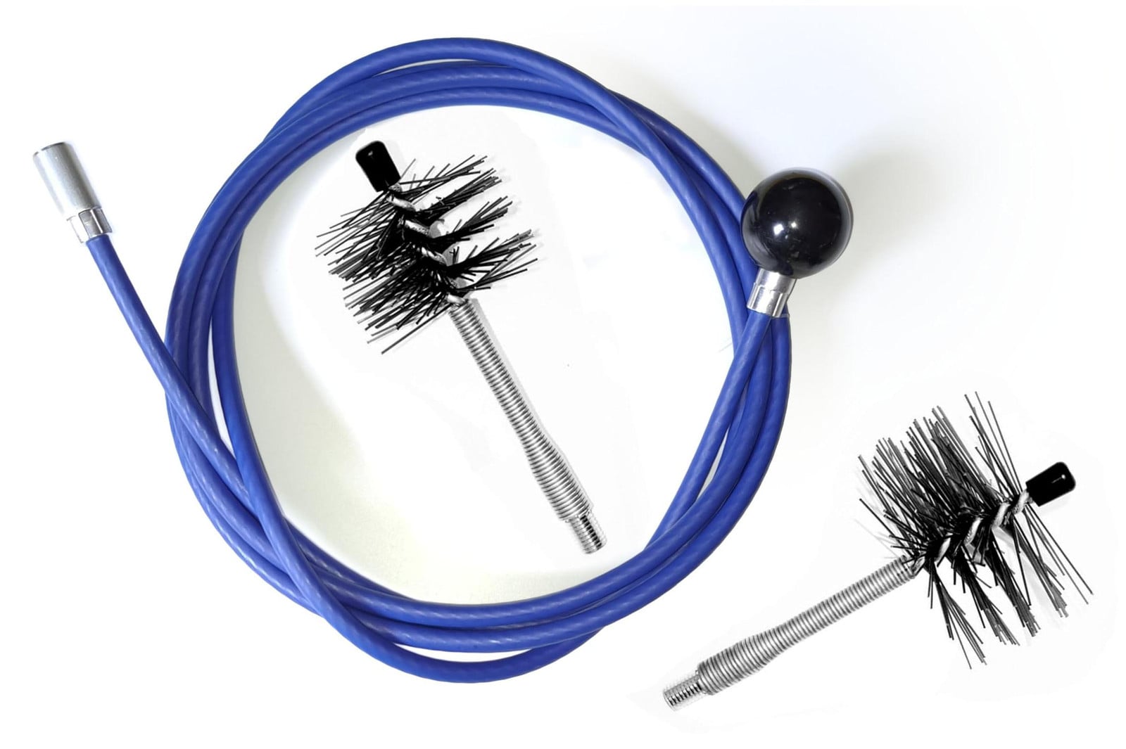 IL INDUSTRIA DI LEIVI ULTRABRUSH B Reinigingsset voor pelletkachels met 2 schoorsteenborstels