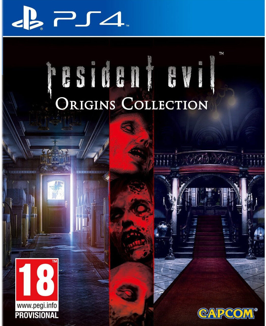 Capcom Resident Evil Origins Collection for PlayStation 4 (Disc) - 2 Games: Resident Evil and Resident Evil 0