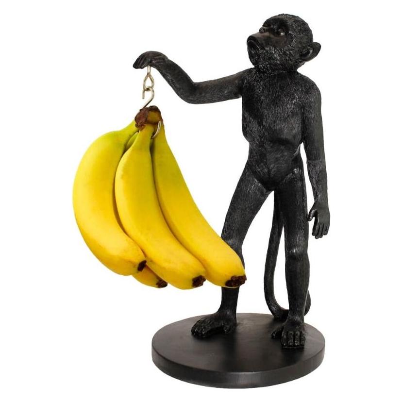 Winkee Fruit holder - Monkey Banana holder - Black (17877)
