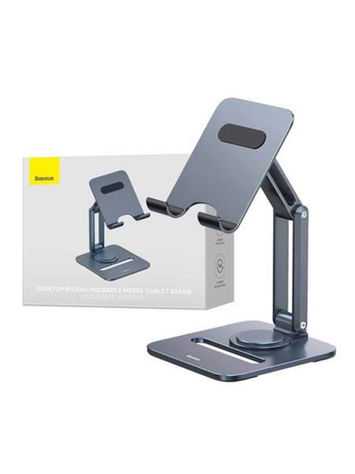 Baseus Desktop Biaxial Foldable Metal Stand (for Tablets) Space Grey