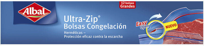 Albal Sacos Grandes Para Congelador Hermetic 12 u