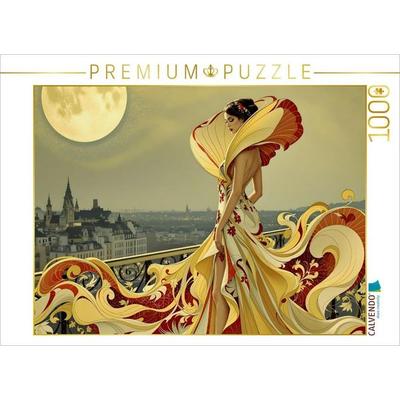CALVENDO Puzzle Im Antlitz des Mondes | 1000 Teile Lege-Größe 64x48cm Foto-Puzzle für glückliche Stunden