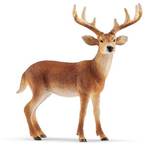 schleich Spielfigur WILD LIFE 14818, ab 3 Jahre, Weißwedelhirsch, 10,5 x 10,4 cm