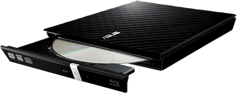Grabadora de DVD - ASUS SDRW-08D2S-U LITE, Slim retail, Externa, Windows y Mac OS, negra