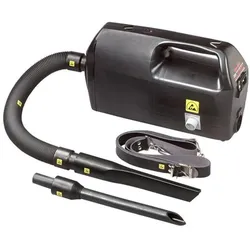 Muntz ESD Staubsauger, 880 Watt, 1,2 Liter, stufenlos regelbar, Staubsauger, Schwarz