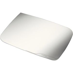 Leitz Schreibunterlage 5311-00-02, Soft-Touch, glasklar, Kunststoff blanko, 65 x 50cm