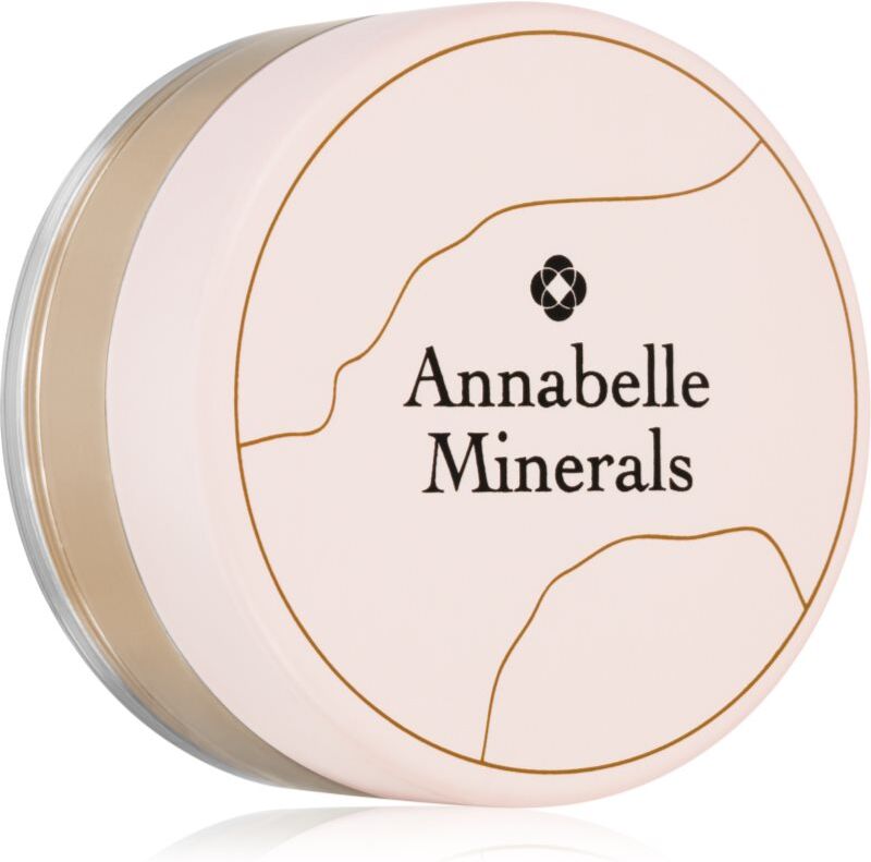 Annabelle Minerals Matte Mineral Foundation mineral powder foundation for a matt look shade Golden Sand 4 g