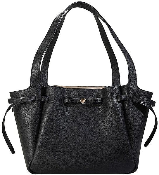 TORY BURCH Ledertasche - Shopper ROMY schwarz EG