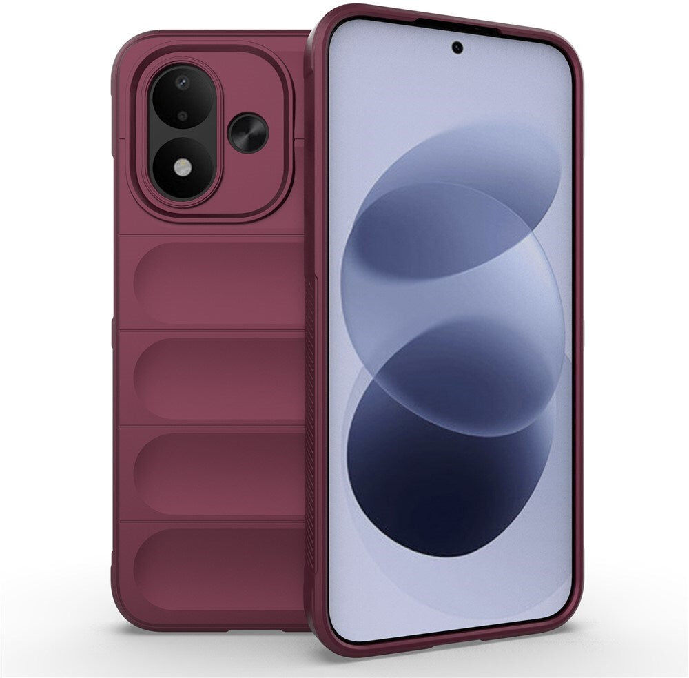 Xiaomi Redmi Note 17 (5G) EIDERWOOD Rugged Plast Bagside Cover - Rød