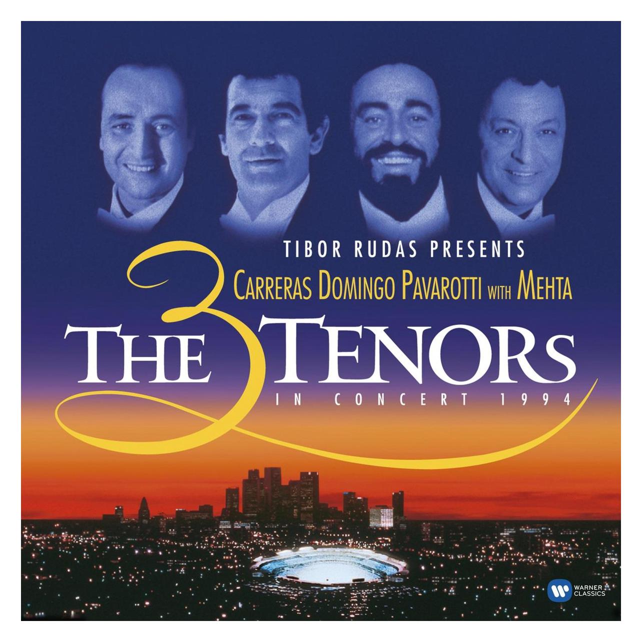 Parlophone Label Group The 3 Tenors in concert 1994 (Jules Massenet (1842-1912), Three Tenors) (0190295871871)