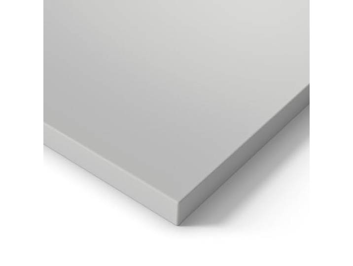 Ergotopia® Tischplatte Grau 120 cm, robuste Schreibtischplatte ideal für höhenverstellbare Schreibtische - Holzplatte gefertigt in Deutschland - 25 mm Bürotischplatte