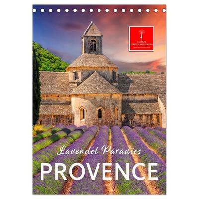 Provence Lavendel Paradies (Tischkalender 2027 DIN A5 hoch), CALVENDO Monatskalender