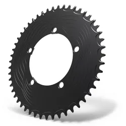 ALUGEAR Kettenblatt oval Aero 1-fach | LK 110 mm 5 Loch narrow-wide