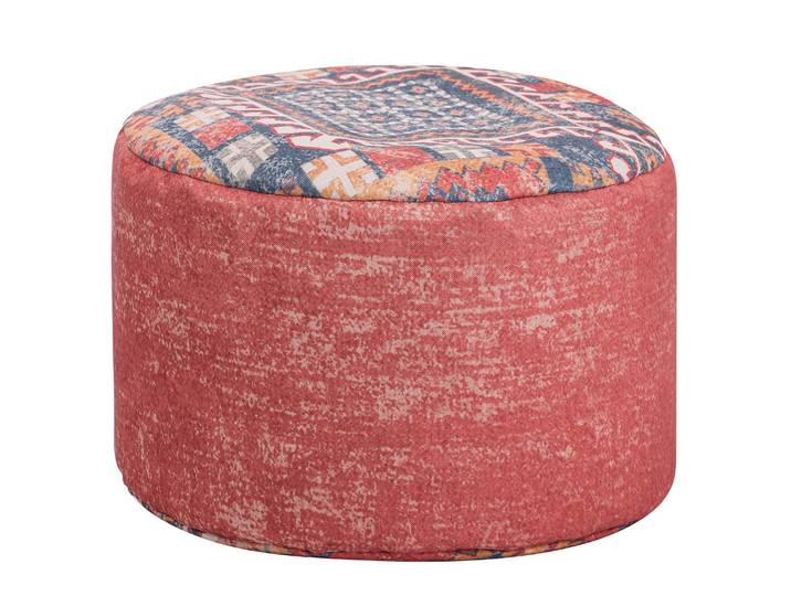 Pouf Persia Ø 50cm Rot