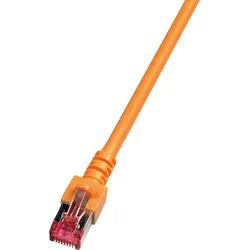 PATCH-C6 15 OR - 15 m Cat.6 PiMF-Patchkabel, orange