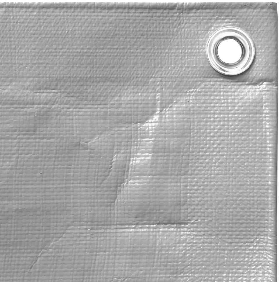 vidaXL Bâche 260 g/m² 2x3 m Gris PEHD