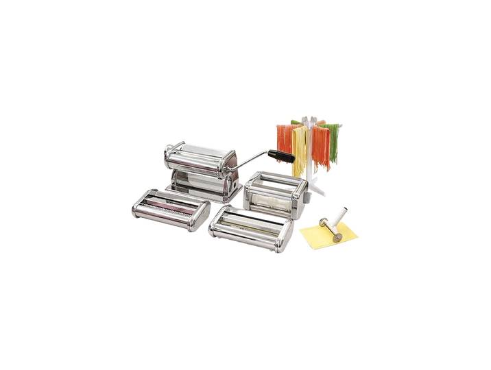 Hochwertige 6 in 1 Pastamaschine „Professionell“ aus Edelstahl Silber Cosy & Trendy