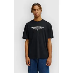 DC Heritage Font T-Shirt black Gr. L