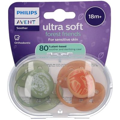 Philips Avent Fopspeen +18m Soft design 2st 2 St Schnuller