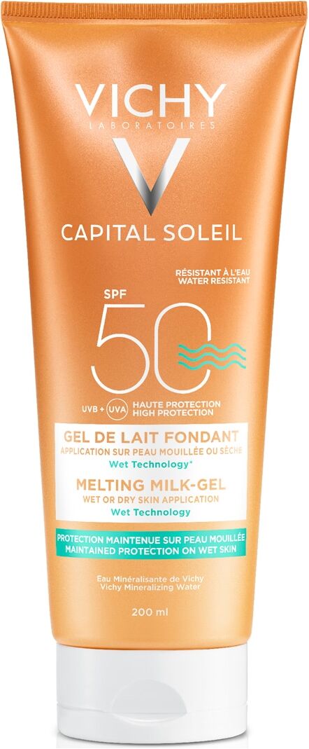 Vichy Gel ultra fundente SPF50 Idéal Soleil .