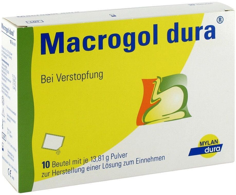 Macrogol dura Pulv.z.herst.e.lsg.z.einnehmen 10stk