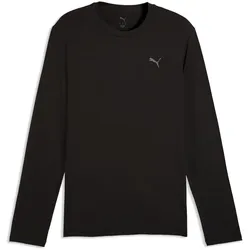 PUMA Cloudspun langarm Trainingsshirt Herren 01 - PUMA black L
