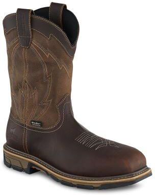 "Irish Setter By Red Wing Marshall 11"" Composite Toe WP Boot - Mens 10 Brown Boot D"