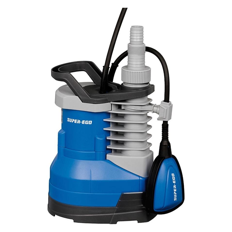 Super Ego Bls-60 elektrische Tauchpumpe für klares Wasser, 250 W (Klarwasserpumpe) (78554303)