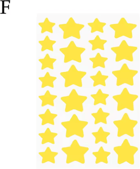 Inspire Picks Cute Star & Heart Acne Patches Invisible Hydrocolloid Pimple Stickers (2036 Count) f
