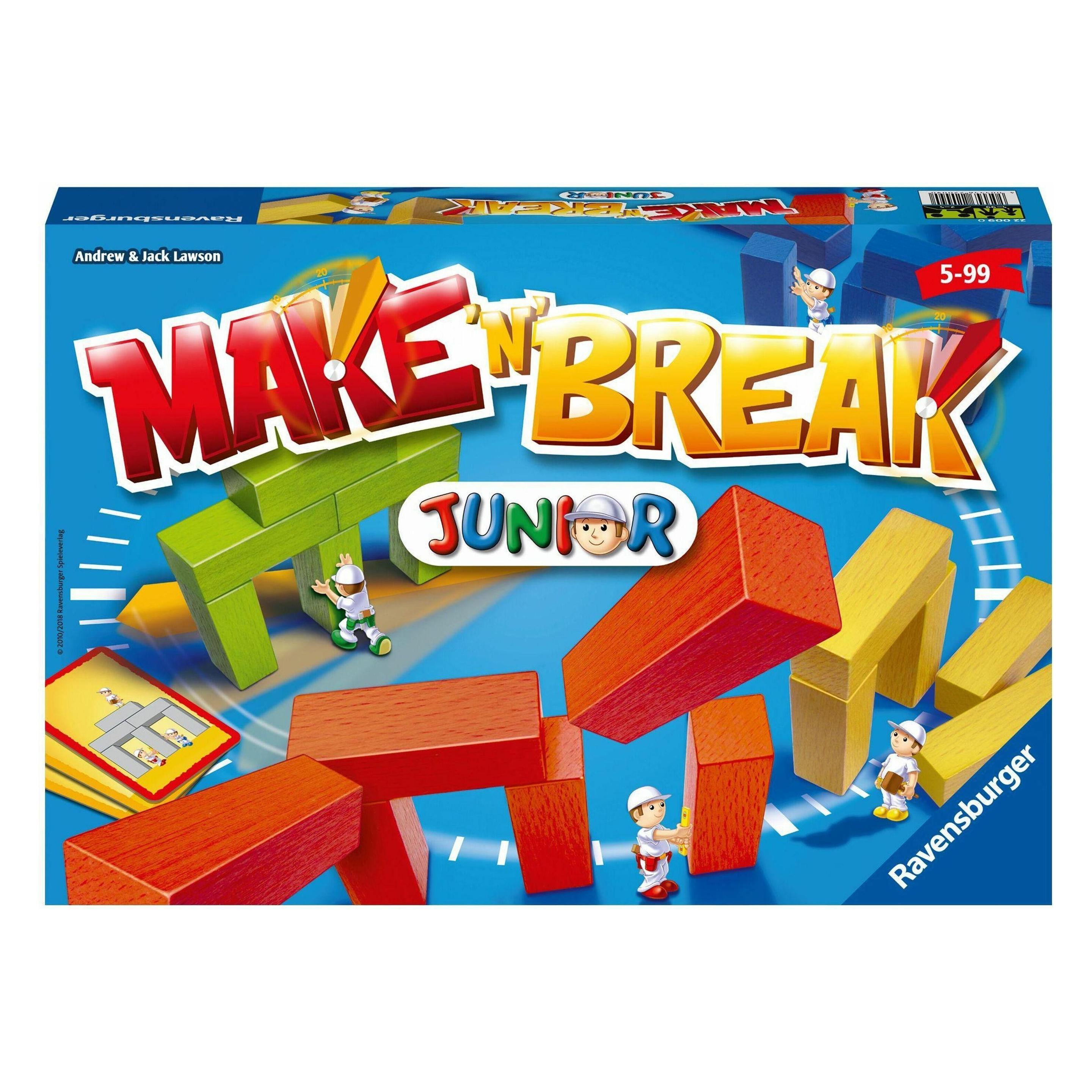 Ravensburger Make N Break Junior (Deutsch, Französisch, Italienisch, 2 - 5 Spieler) (22009)