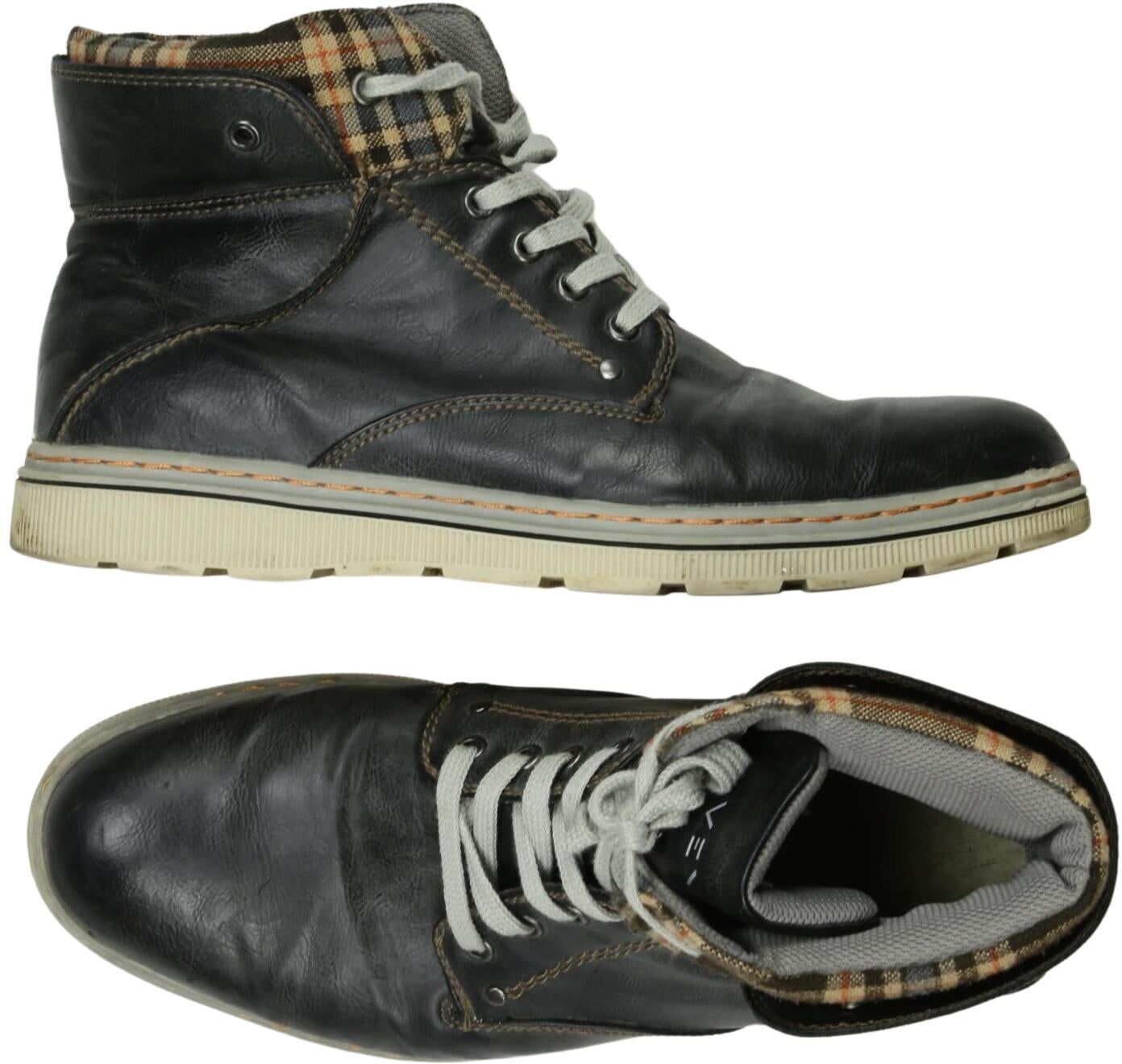 Venice Herren Stiefel, Blau, Gr. EU 44, Kunstleder - Second Hand