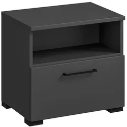 Röhr Nachttisch Cocoon Dekor Grau Graphit