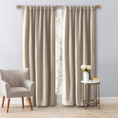 Ricardo Trading Ultimate Black Out Premium 2-Way Pocket Curtain Panel